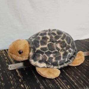 Fiesta Plush Turtle Toy - Tan and Gray